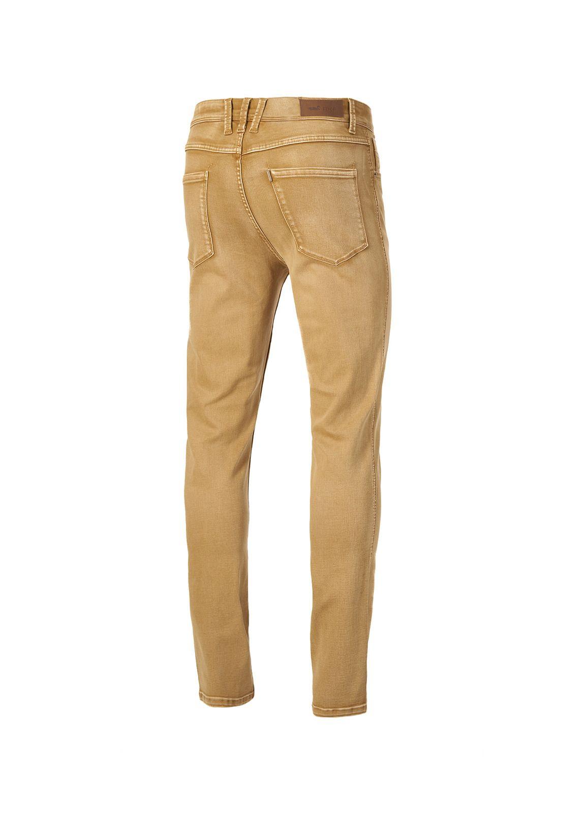 Jeans Hombre Baycolor Amarillo-1