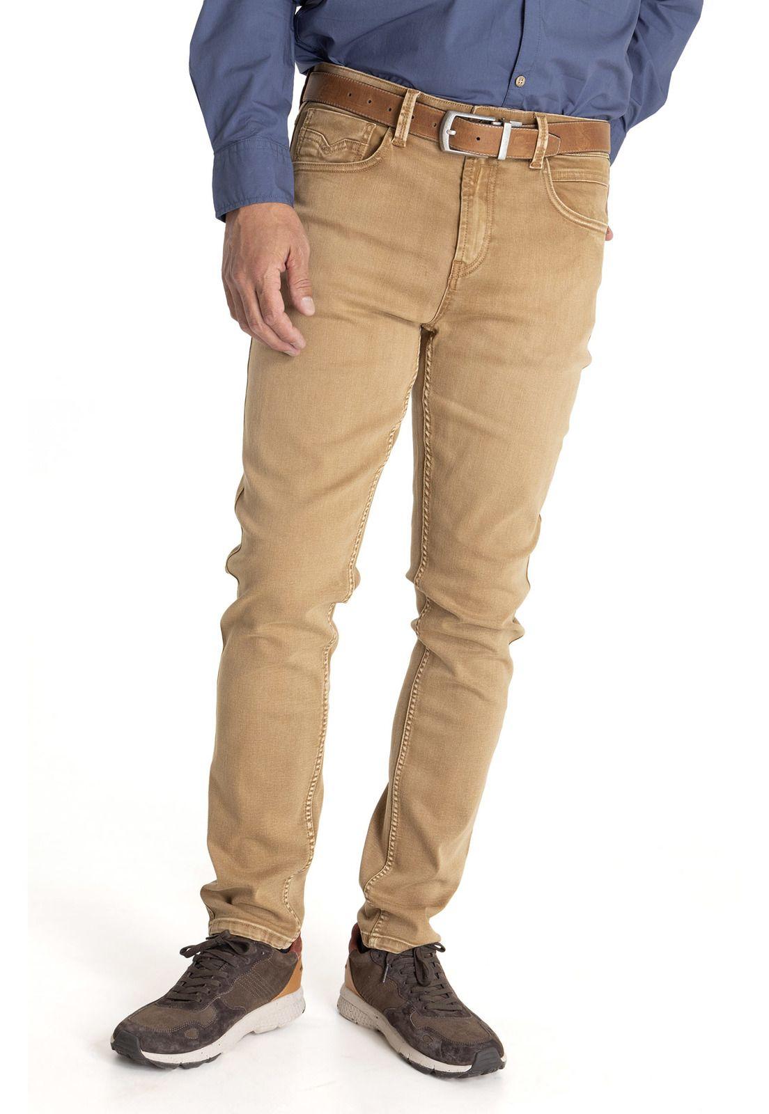 Jeans Hombre Baycolor Amarillo-3