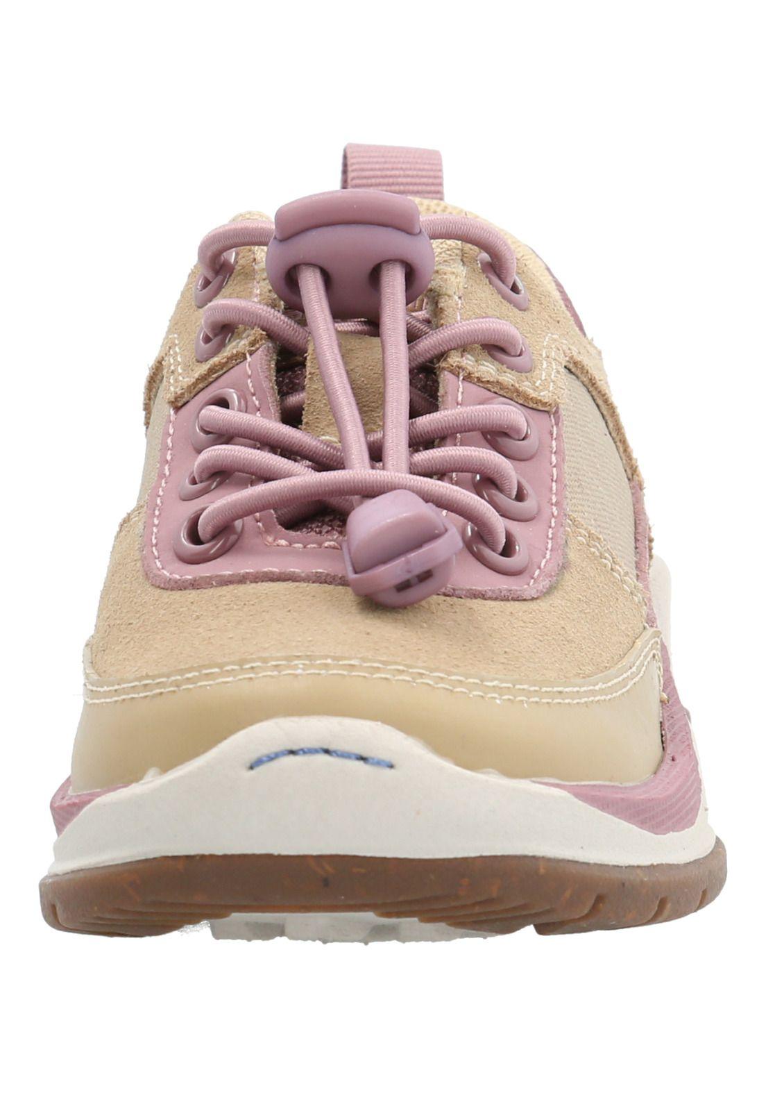 Zapatilla Cuero Irving Niña Beige-3