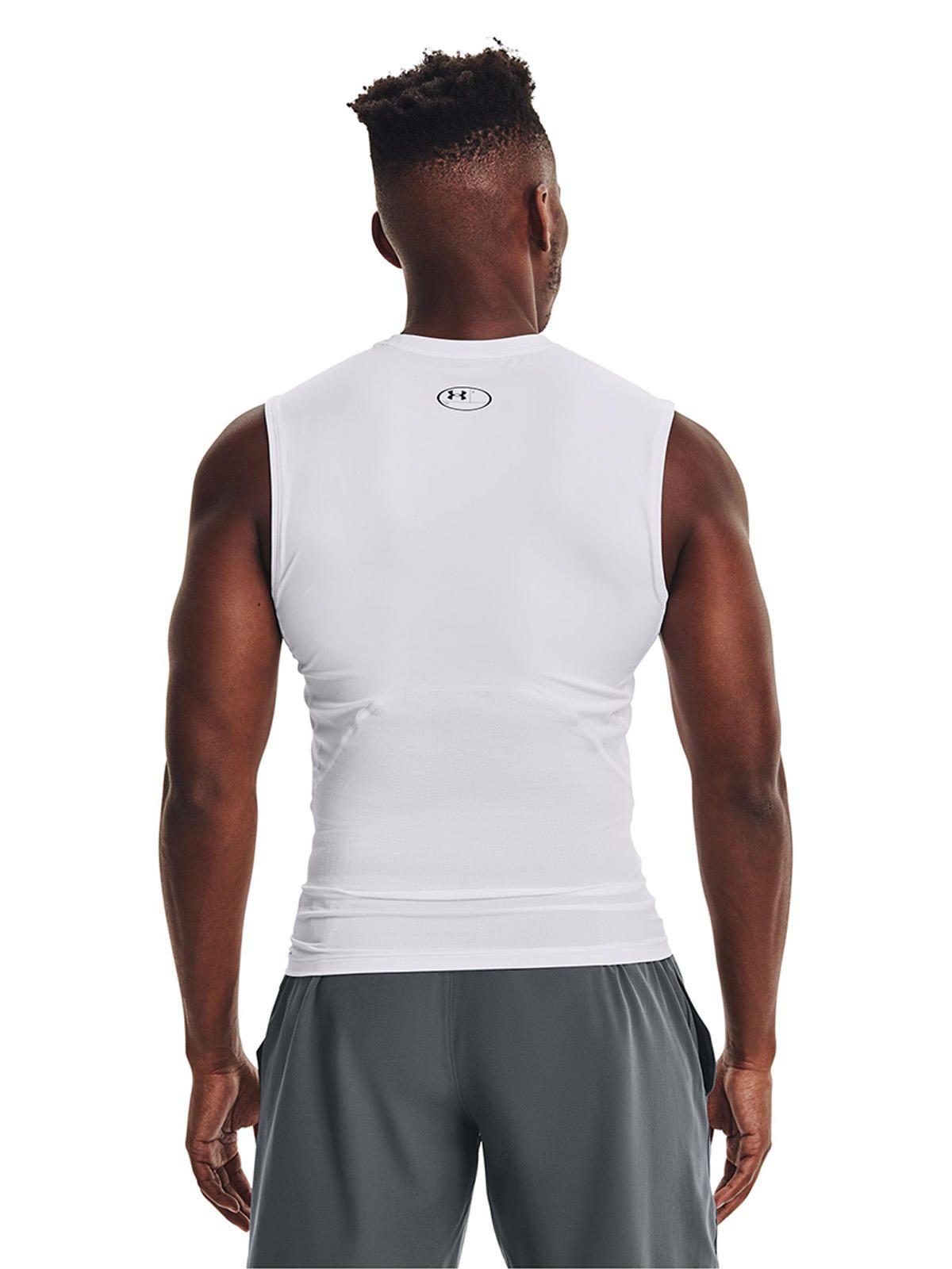 Primera capa heatgear hombre BLANCO-4