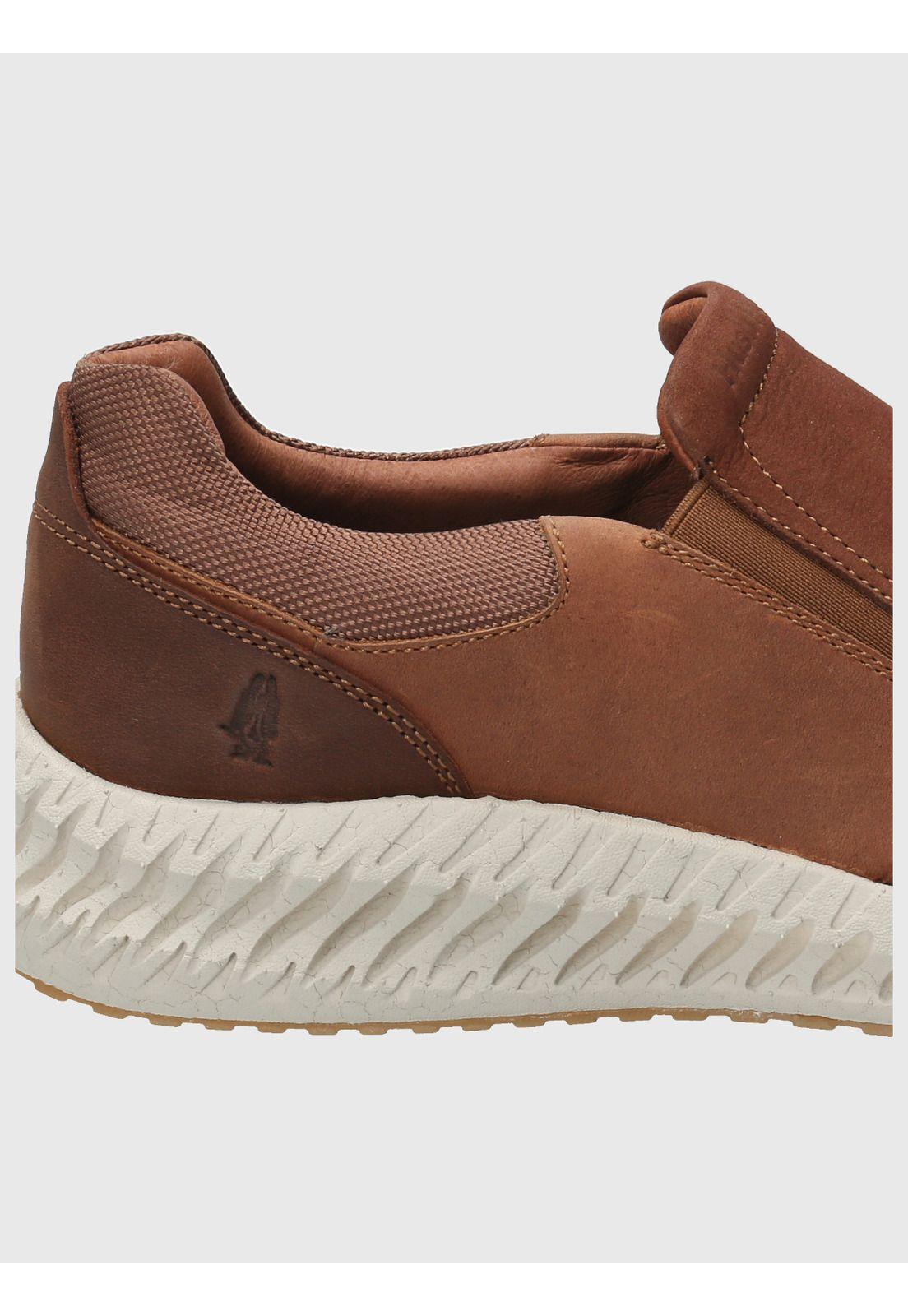 Slip On Cuero Hombre Spinal Up Café-7