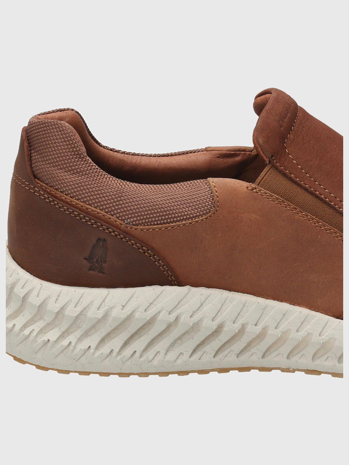 Slip On Cuero Hombre Spinal Up Café-7