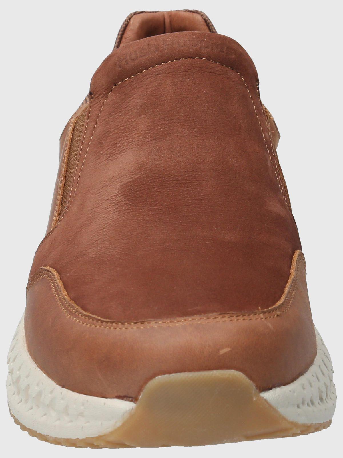 Slip On Cuero Hombre Spinal Up Café-3