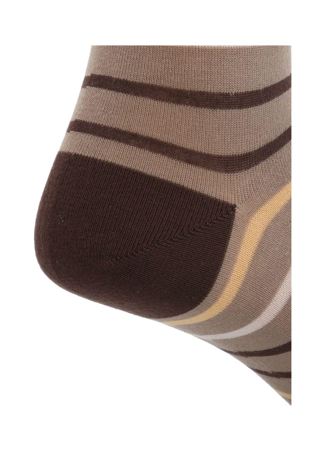 Calcetin Café Lg Lines Hombre-1