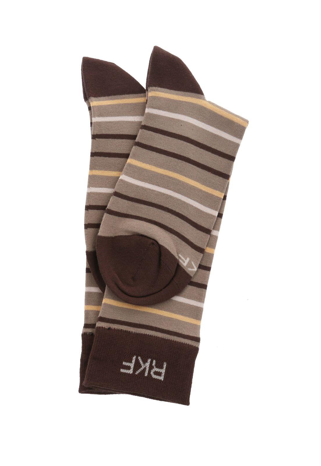 Calcetin Café Lg Lines Hombre-2