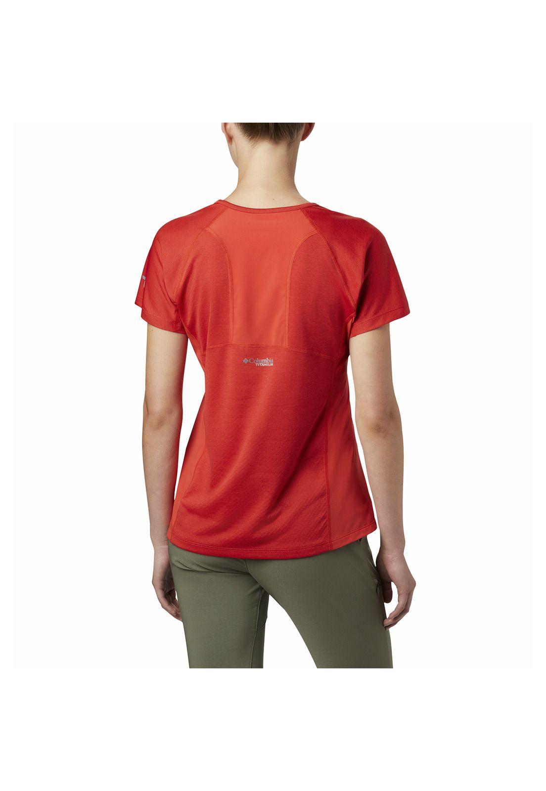 Polera M/C Mujer W Irico Knit Ss Naranja-1