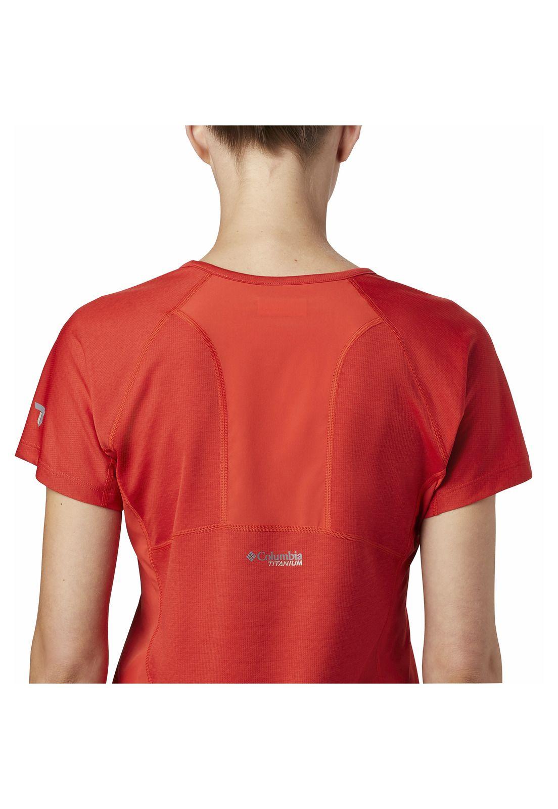 Polera M/C Mujer W Irico Knit Ss Naranja-2