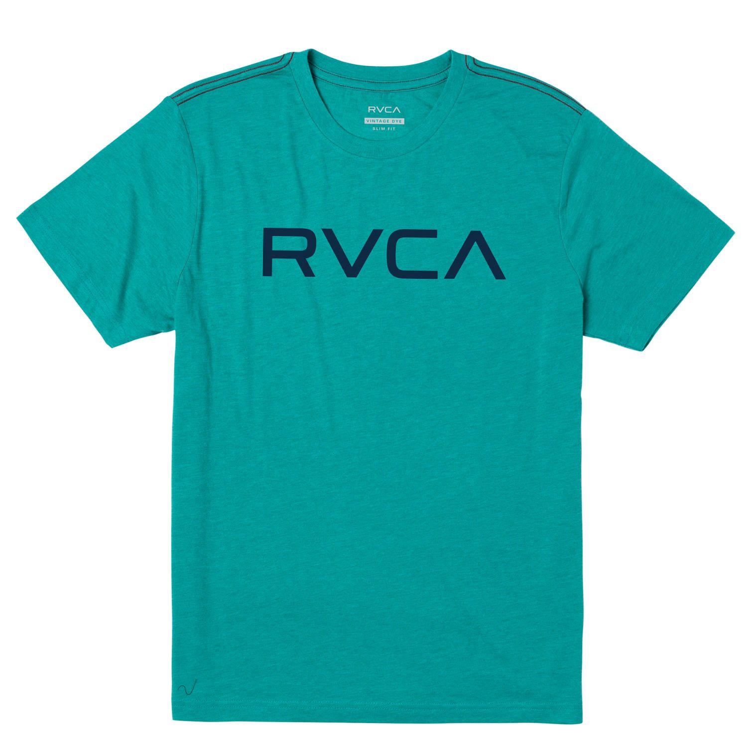Polera M/C Hombre Big Rvca Ss Verde-0