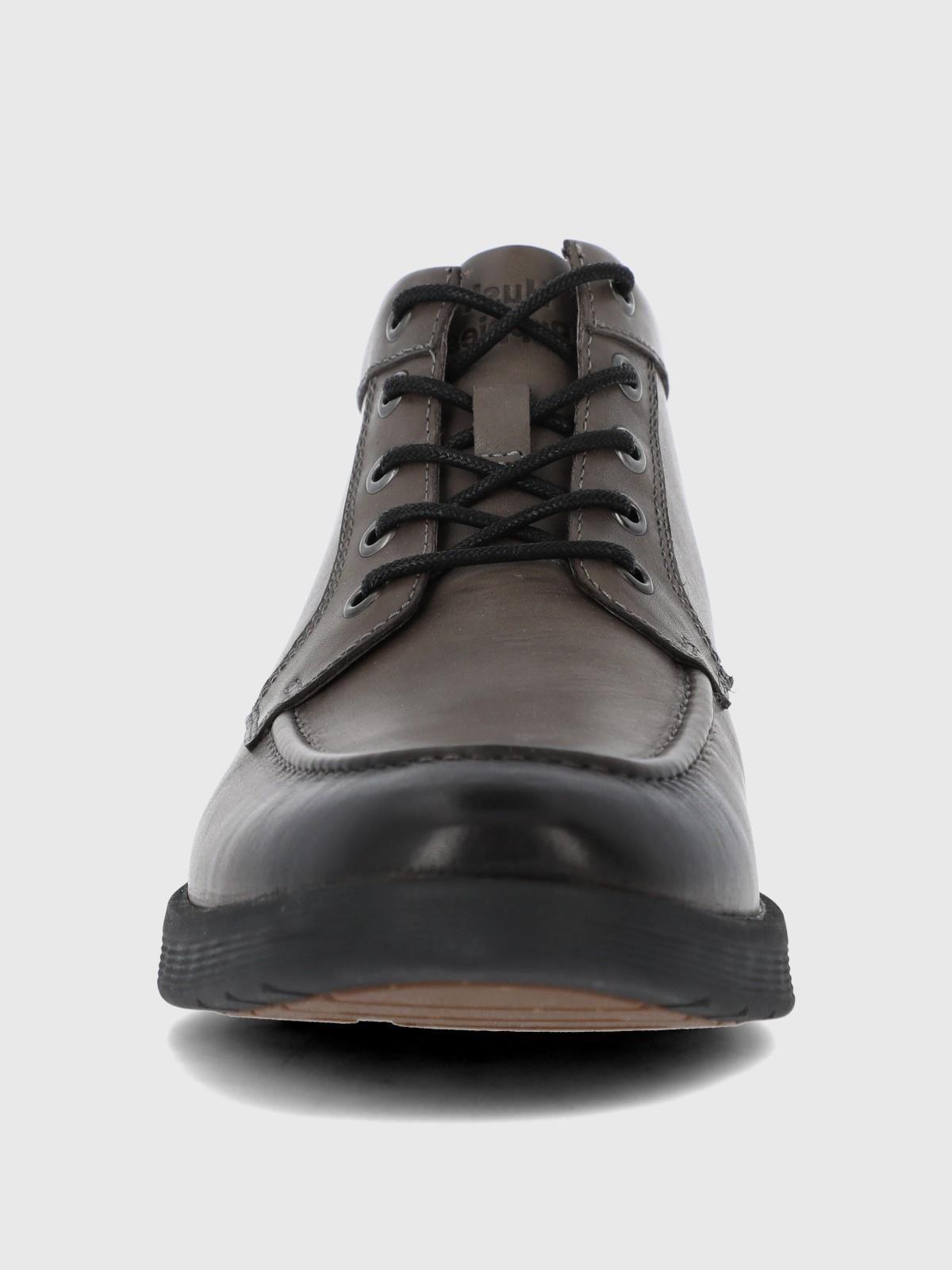 Botin Cuero Hombre Spinal Strike Gris-3