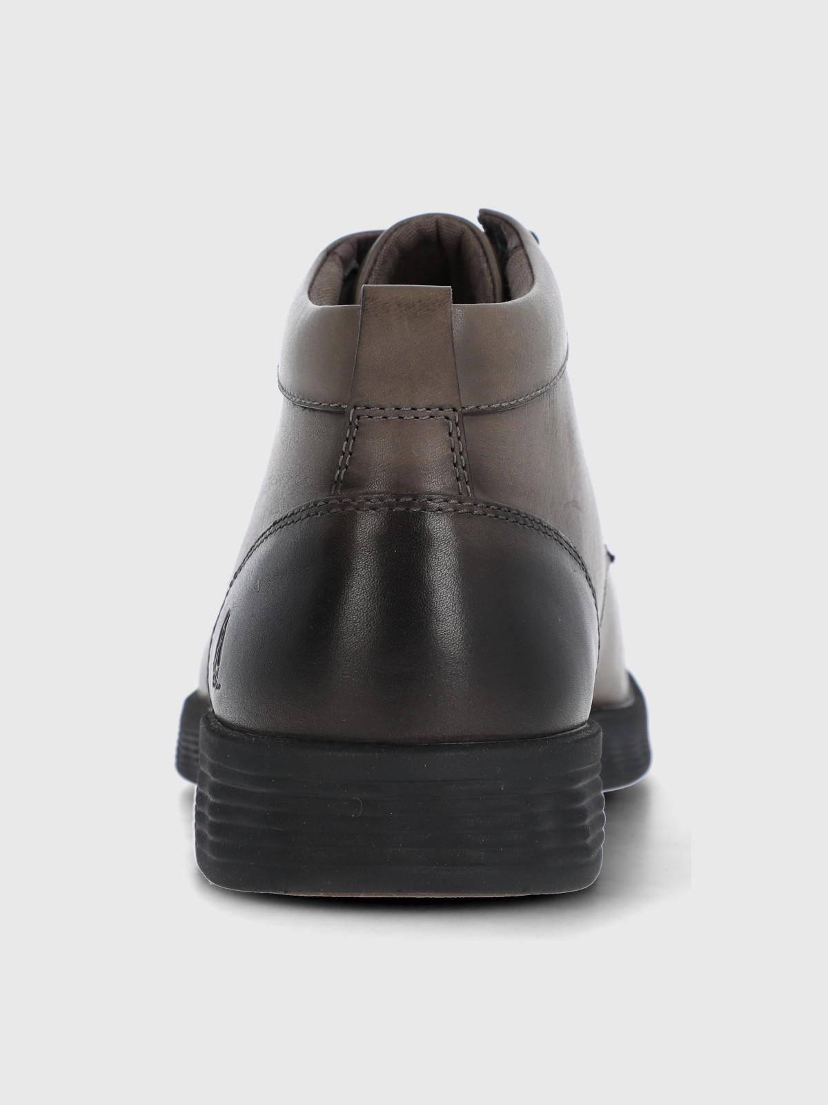 Botin Cuero Hombre Spinal Strike Gris-6