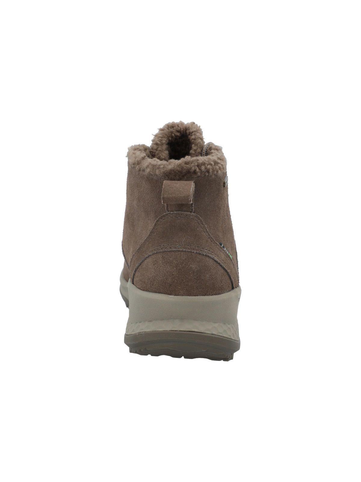 Botín Cuero Mujer Reset Gris-6