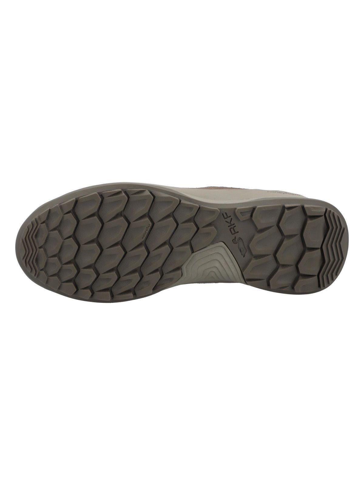 Botín Cuero Mujer Reset Gris-7