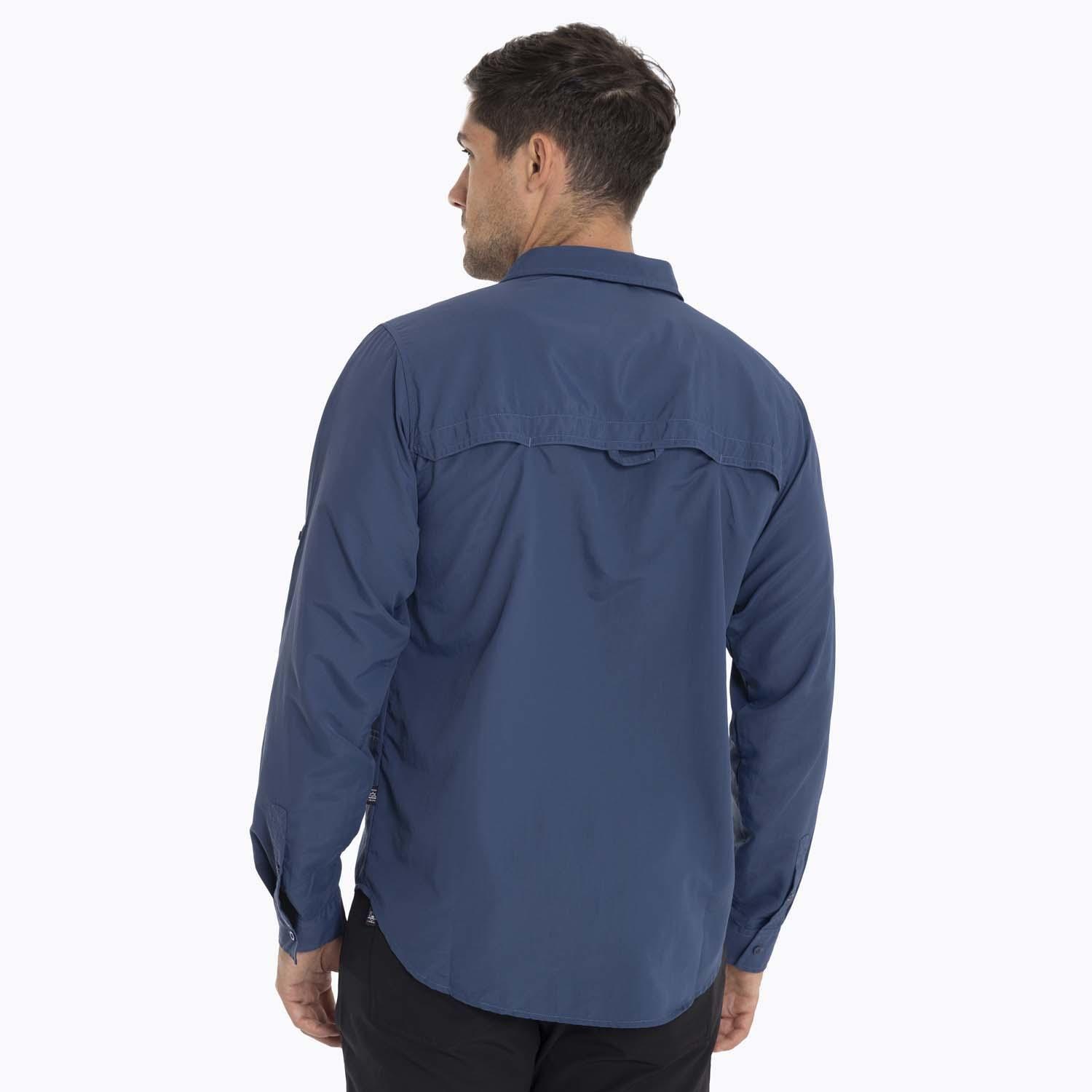 Camisa Hombre Kuskov Merrell Azul-3