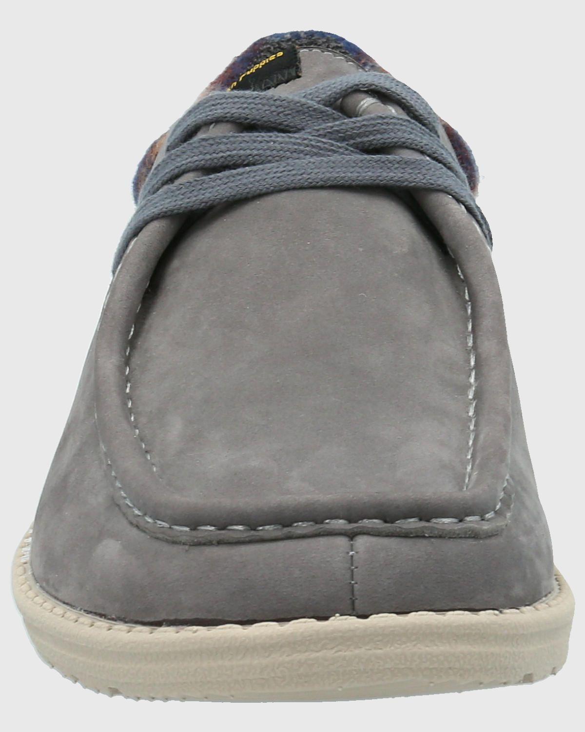 Zapato Cuero Hombre Bremen Azul-3