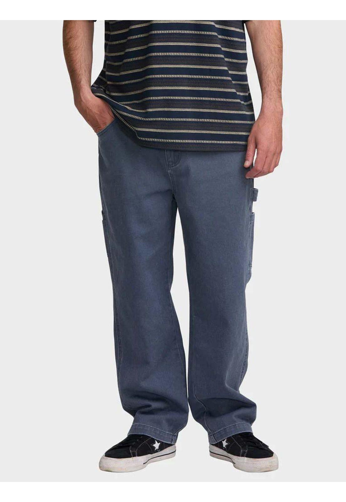 Pantalón Hombre Bad Dog Workwear Azul Billabong-0