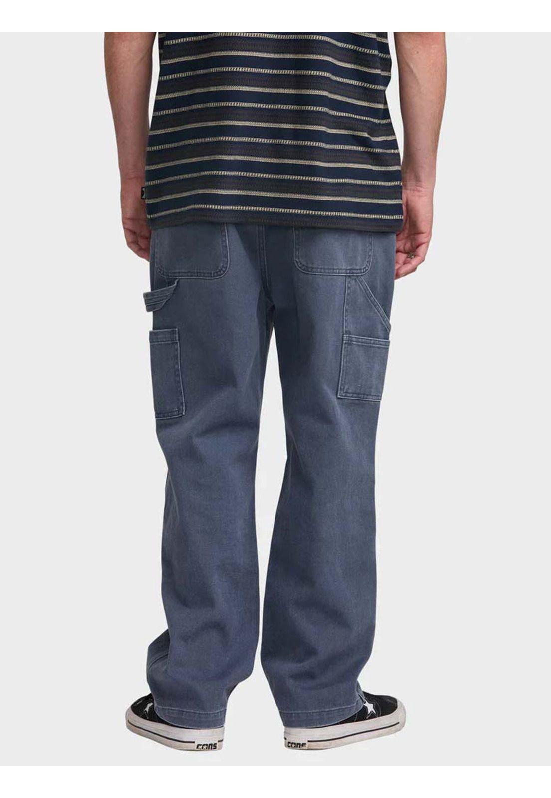 Pantalón Hombre Bad Dog Workwear Azul Billabong-3