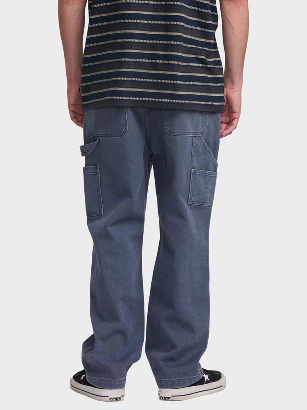 Pantalón Hombre Bad Dog Workwear Azul Billabong-3