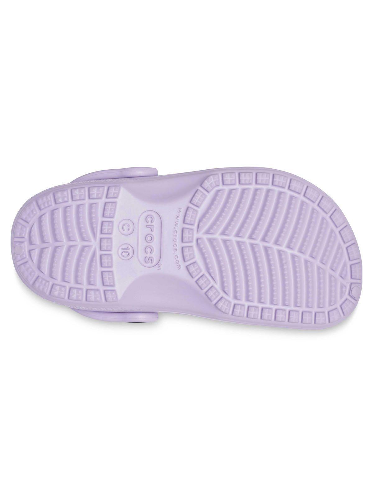 Zueco Crocs Niño Classic Clog K Morado-5