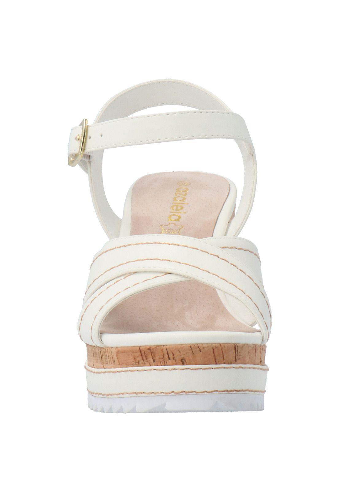 Sandalia Mujer Brunn Blanco-2