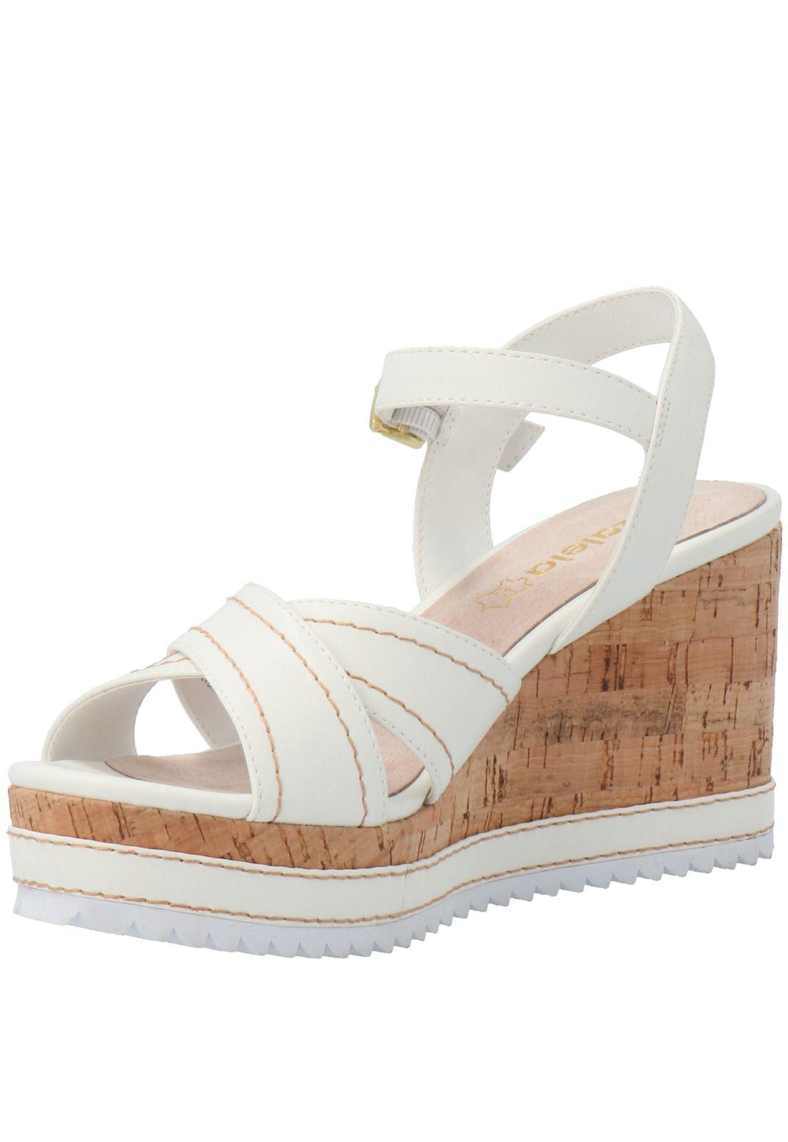 Sandalia Mujer Brunn Blanco-3