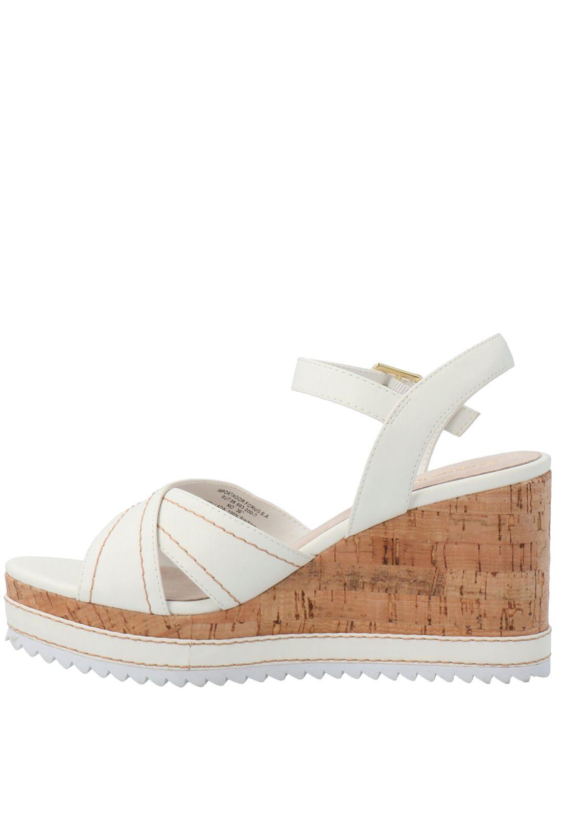 Sandalia Mujer Brunn Blanco-4