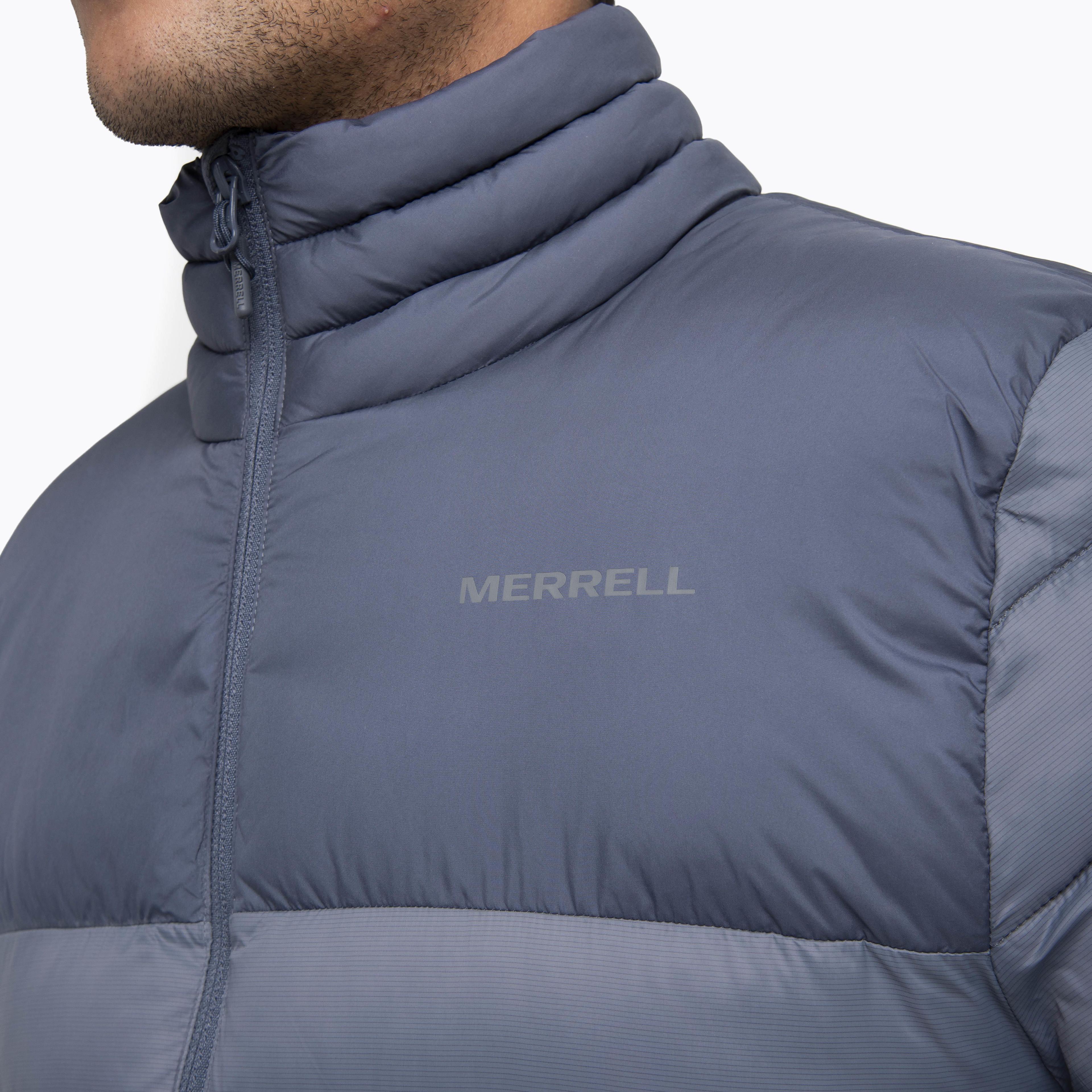 Parka Hombre Full Zipper Azul-4