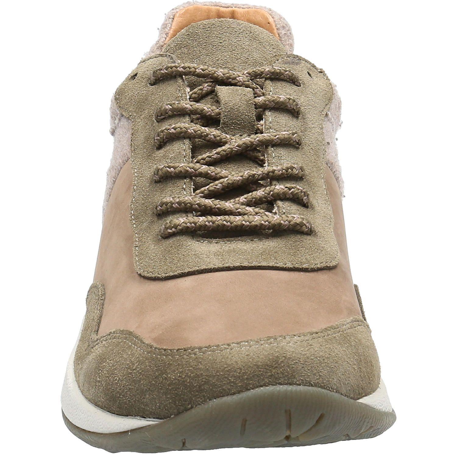 Zapatilla Cuero Mujer Esti Café Claro-3