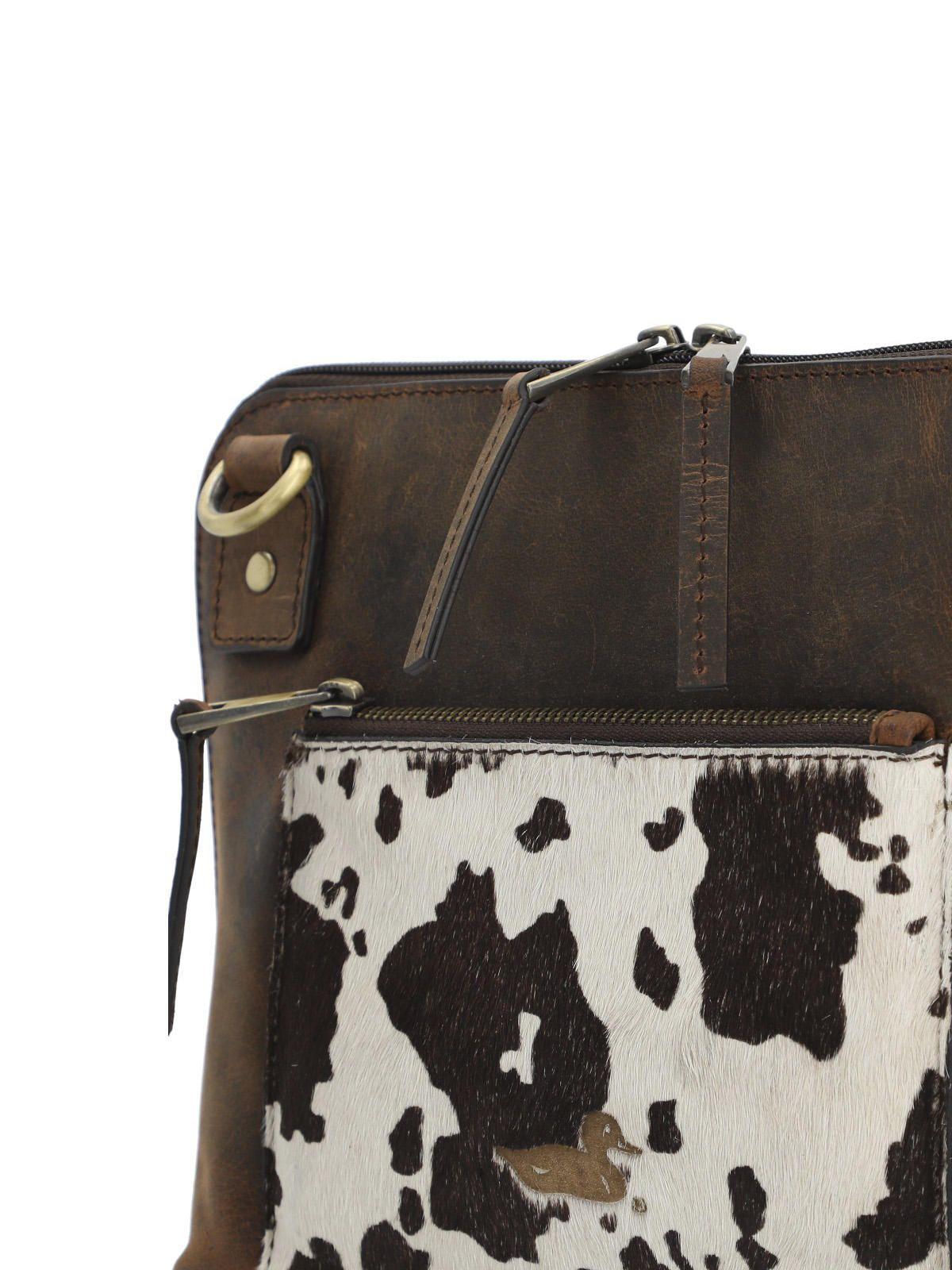 Cartera Cuero Mujer Szr Harlev Cross Café-1