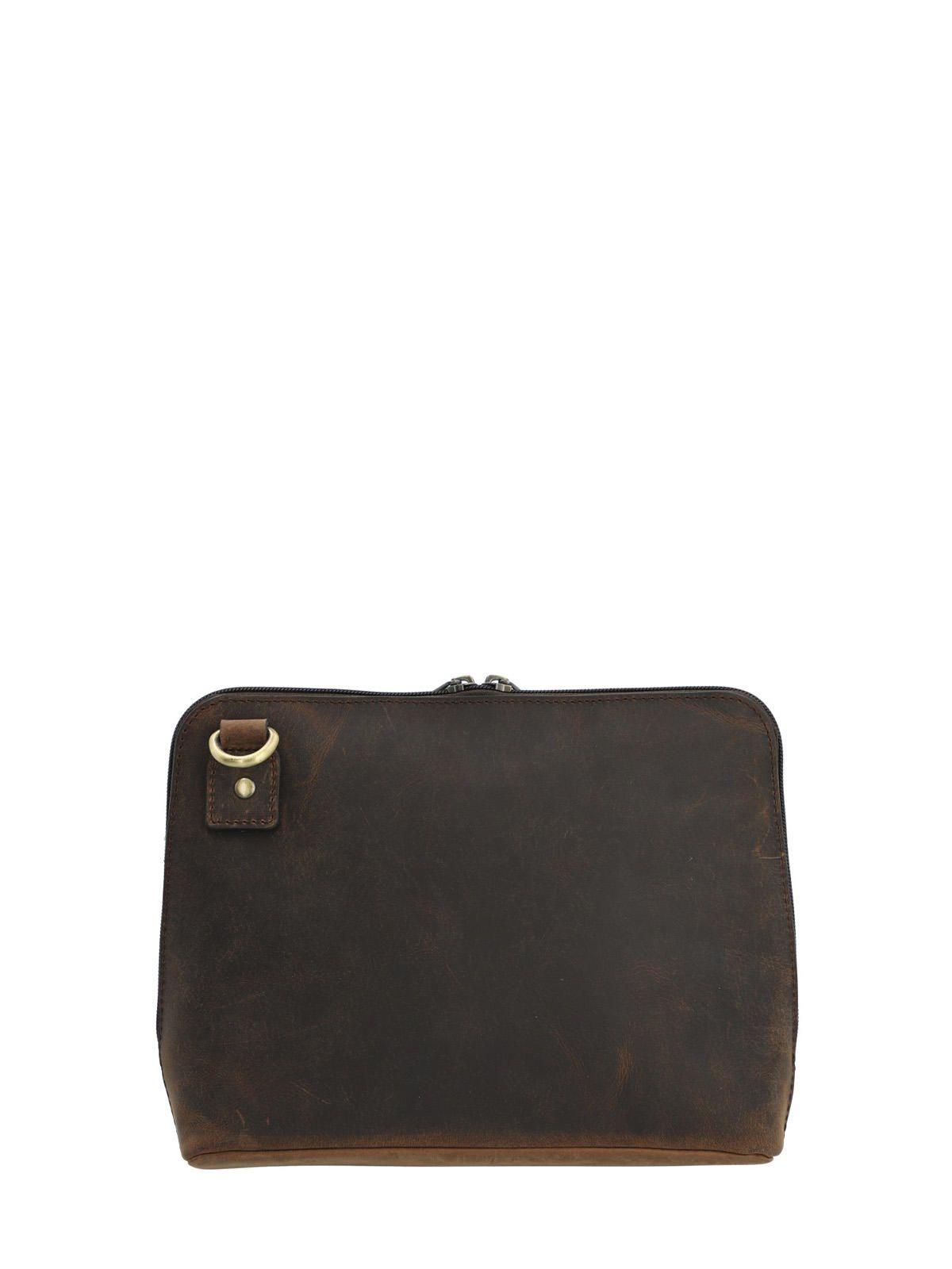 Cartera Cuero Mujer Szr Harlev Cross Café-6
