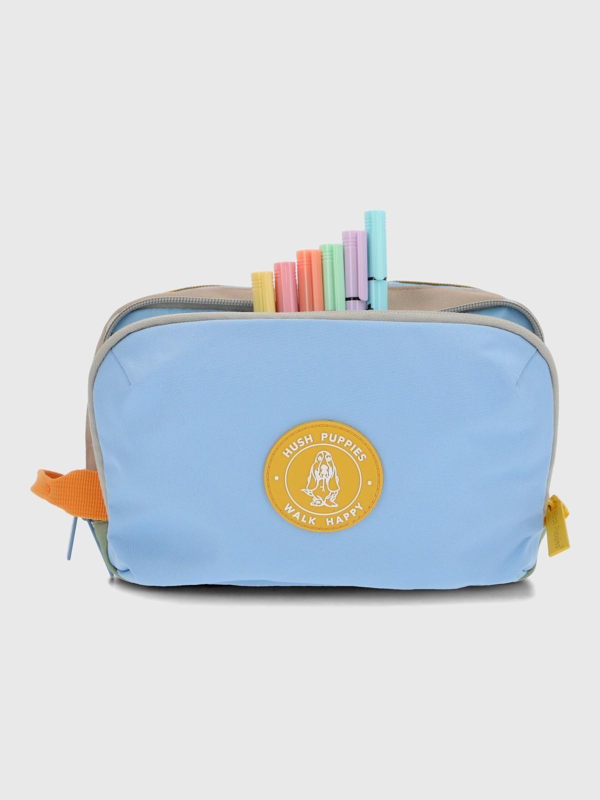 Estuche Niño Color Pencilcase Celeste-4