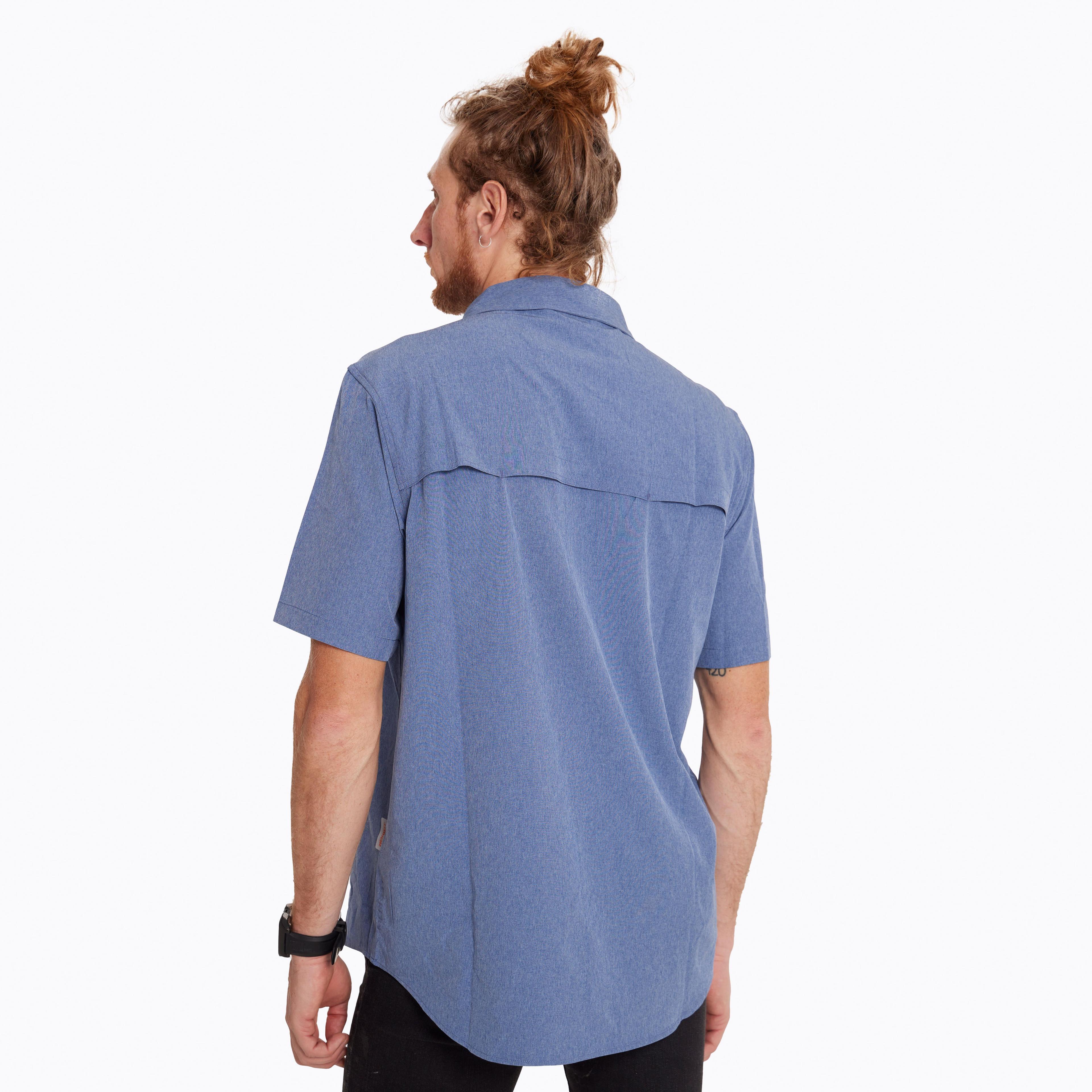 Camisa Hombre Pantano Azul-1