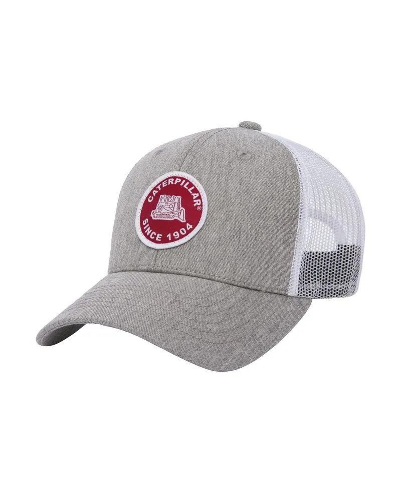 Jockey Hombre Historic Woven Patch Trucker Gris-0