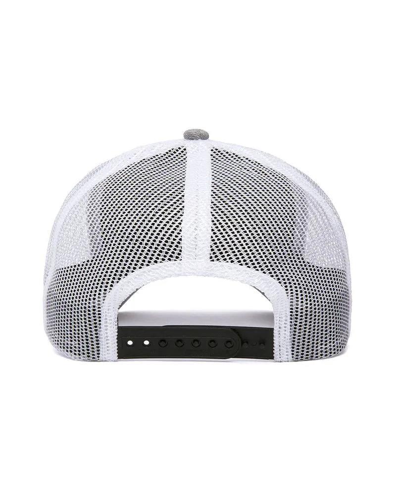 Jockey Hombre Historic Woven Patch Trucker Gris-1