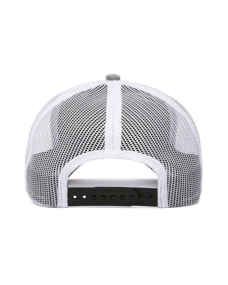 Jockey Hombre Historic Woven Patch Trucker Gris-1