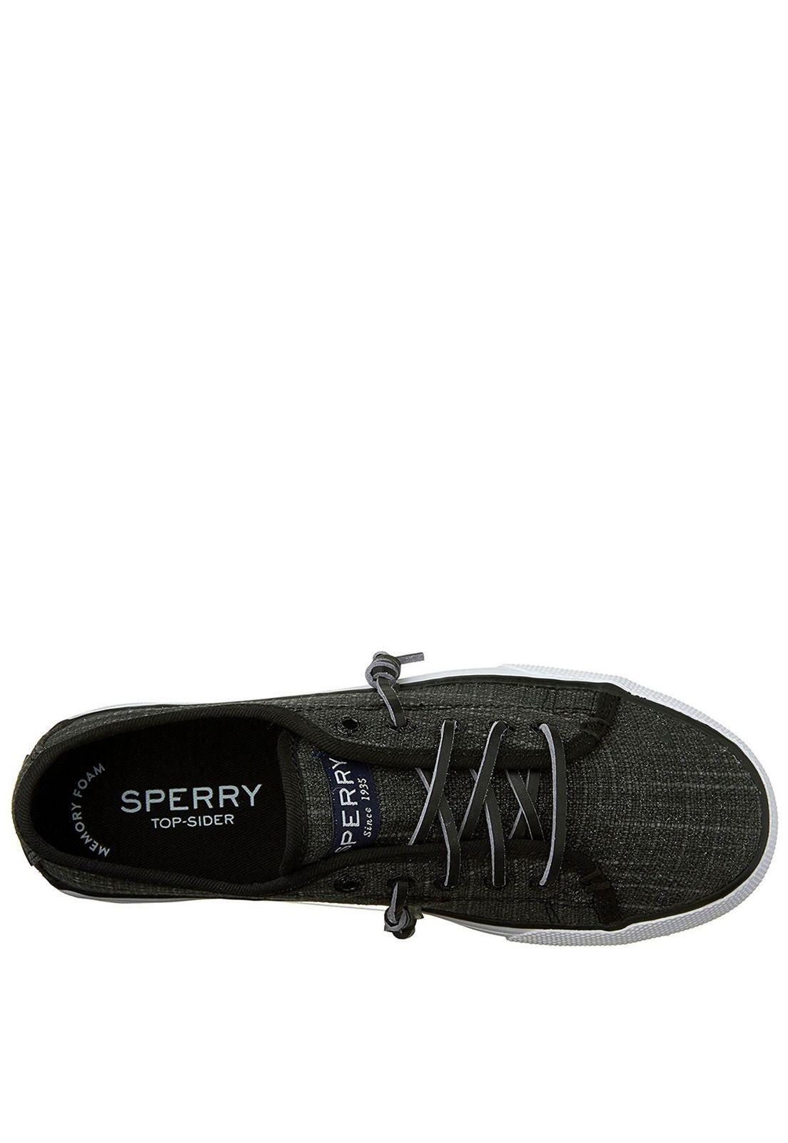 Zapatilla Seacoast Negro Niña Sperry-1