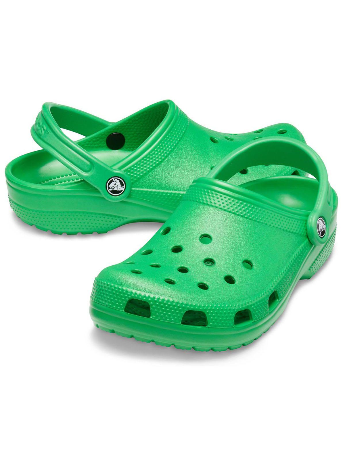 Zueco Crocs Hombre Classic Clog Verde-3