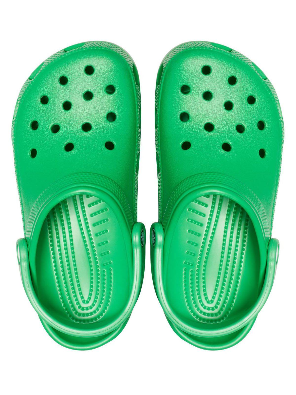 Zueco Crocs Hombre Classic Clog Verde-4