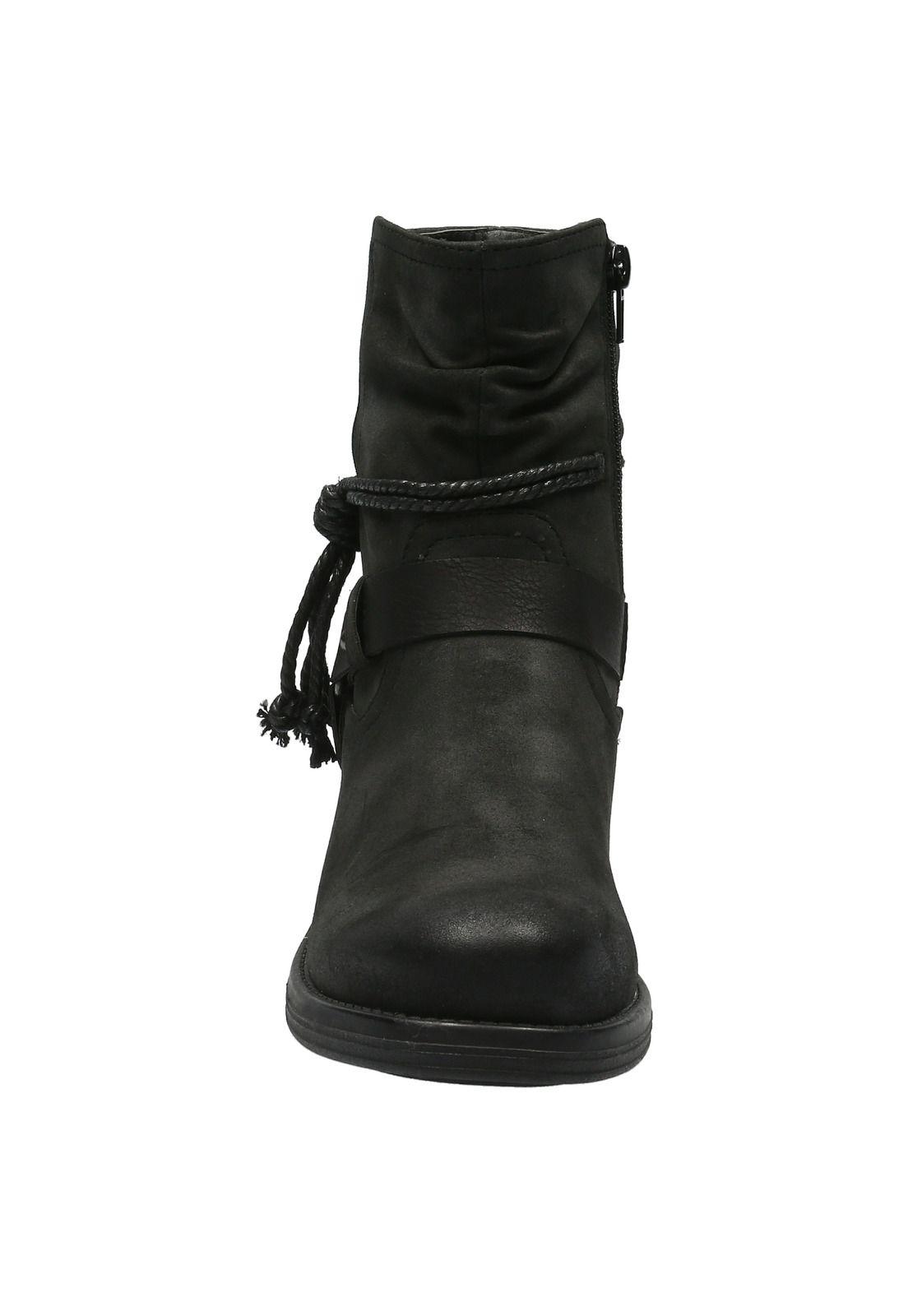 Botín Mujer Newrita Negro-2