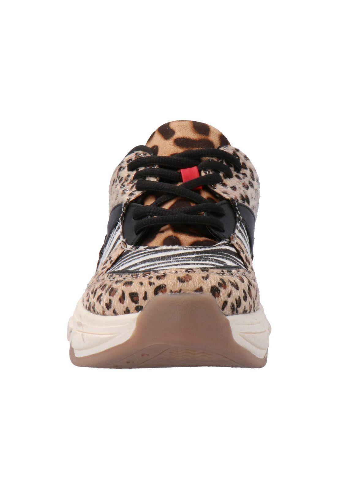 Zapatilla Arianna Negro Leopardo-2
