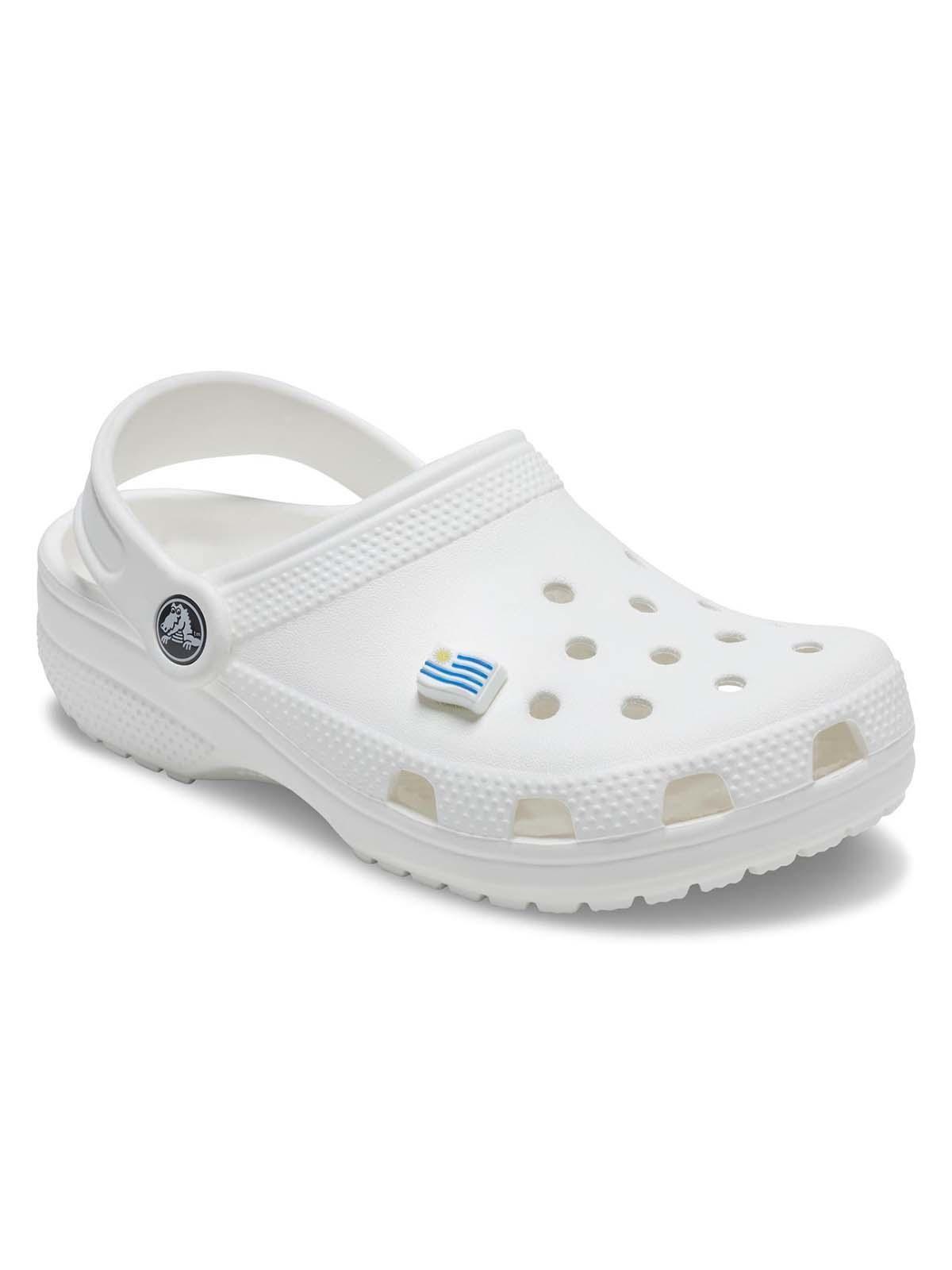 Jibbitz Crocs Bandera Uruguay Blanco-1