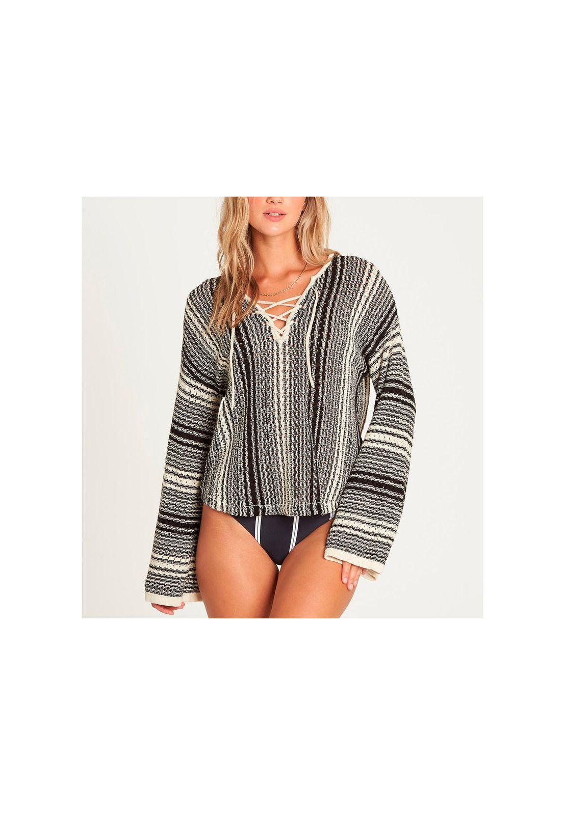 Sweater Mujer Tidal Vibes Negro-0