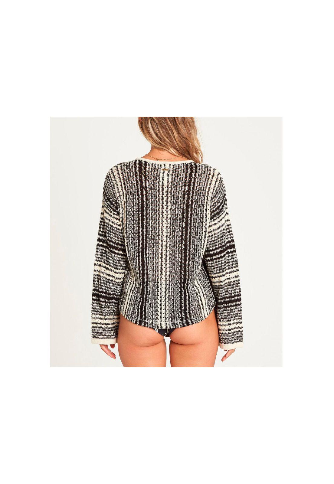 Sweater Mujer Tidal Vibes Negro-1