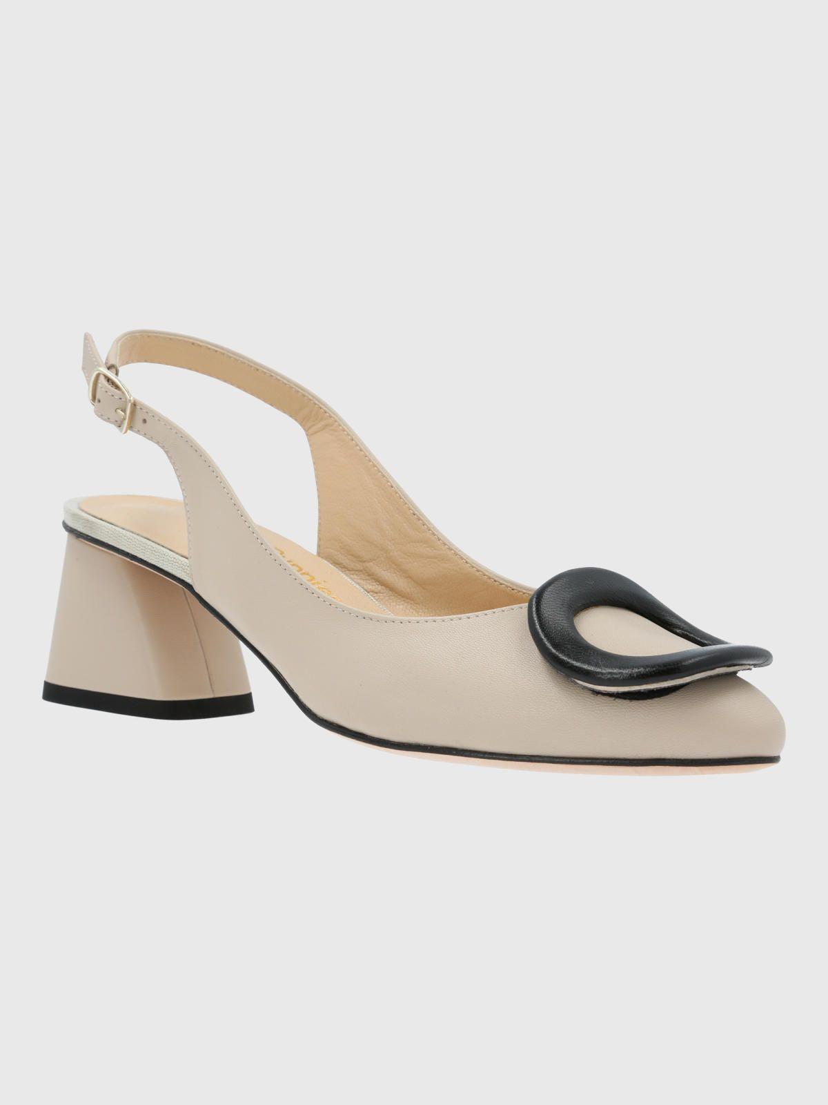 Zapato Brunate Mujer Cuero Predosa Beige-0