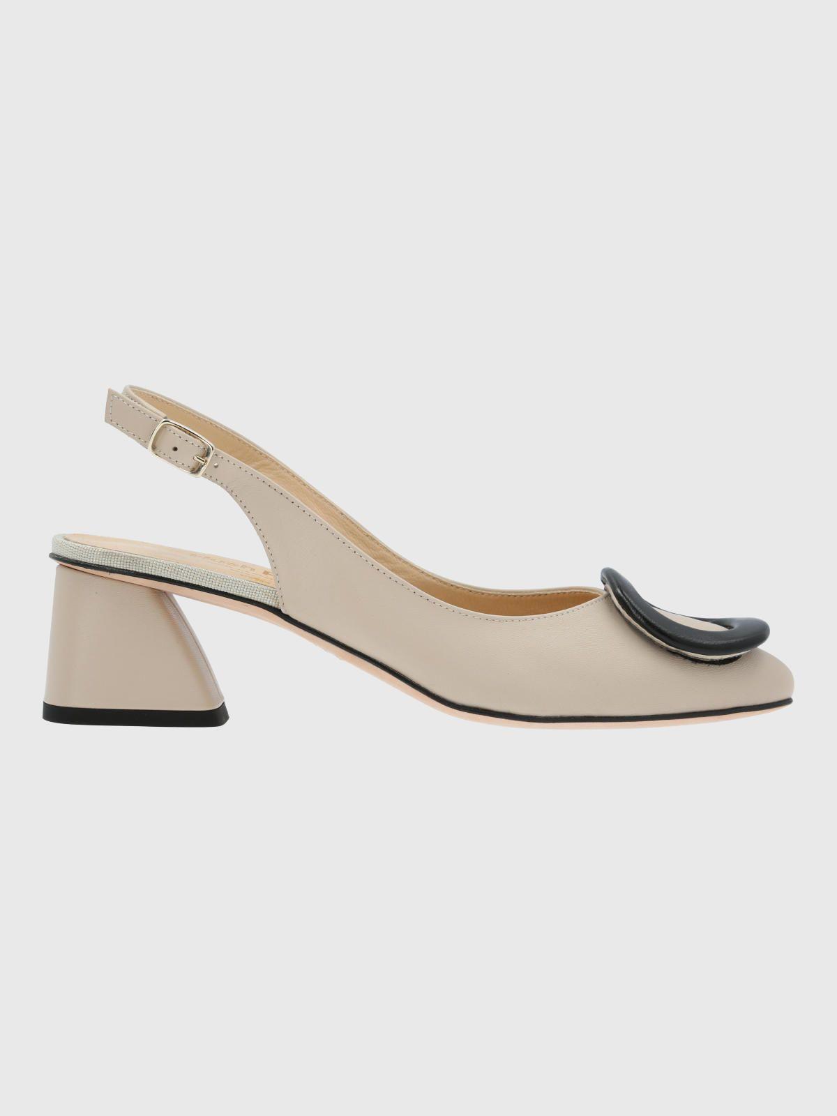 Zapato Brunate Mujer Cuero Predosa Beige-1