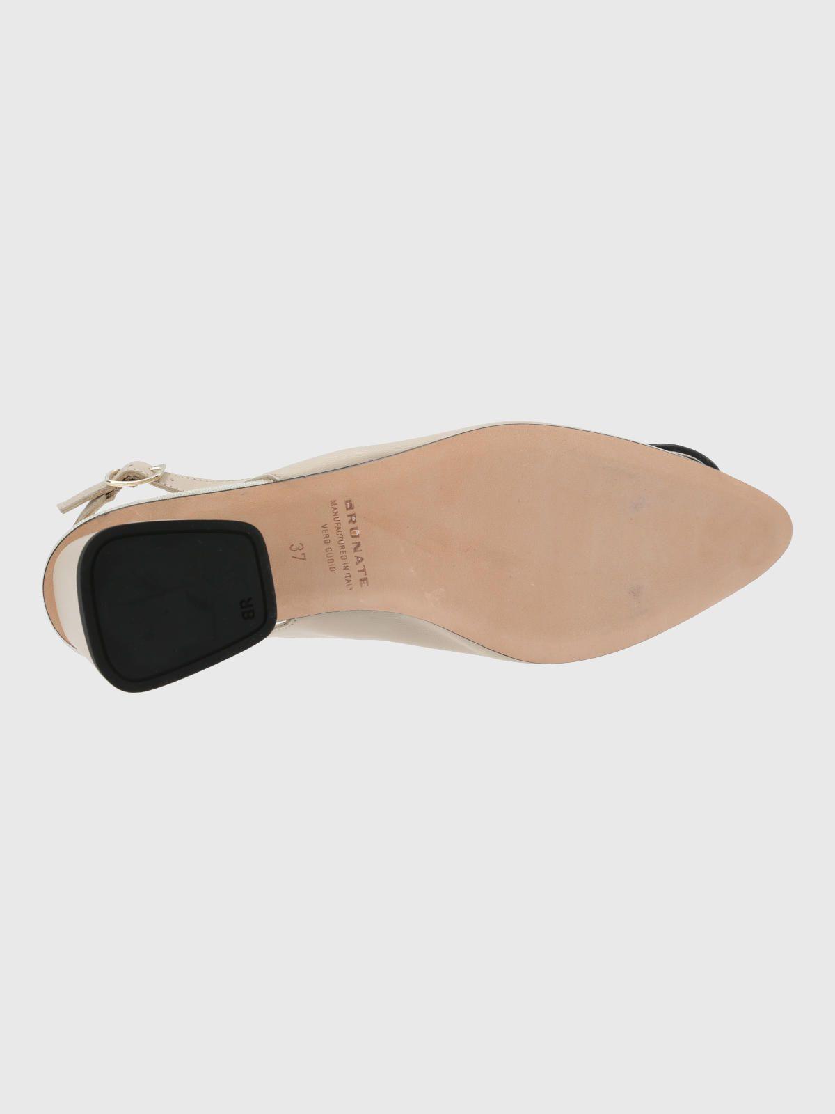 Zapato Brunate Mujer Cuero Predosa Beige-7