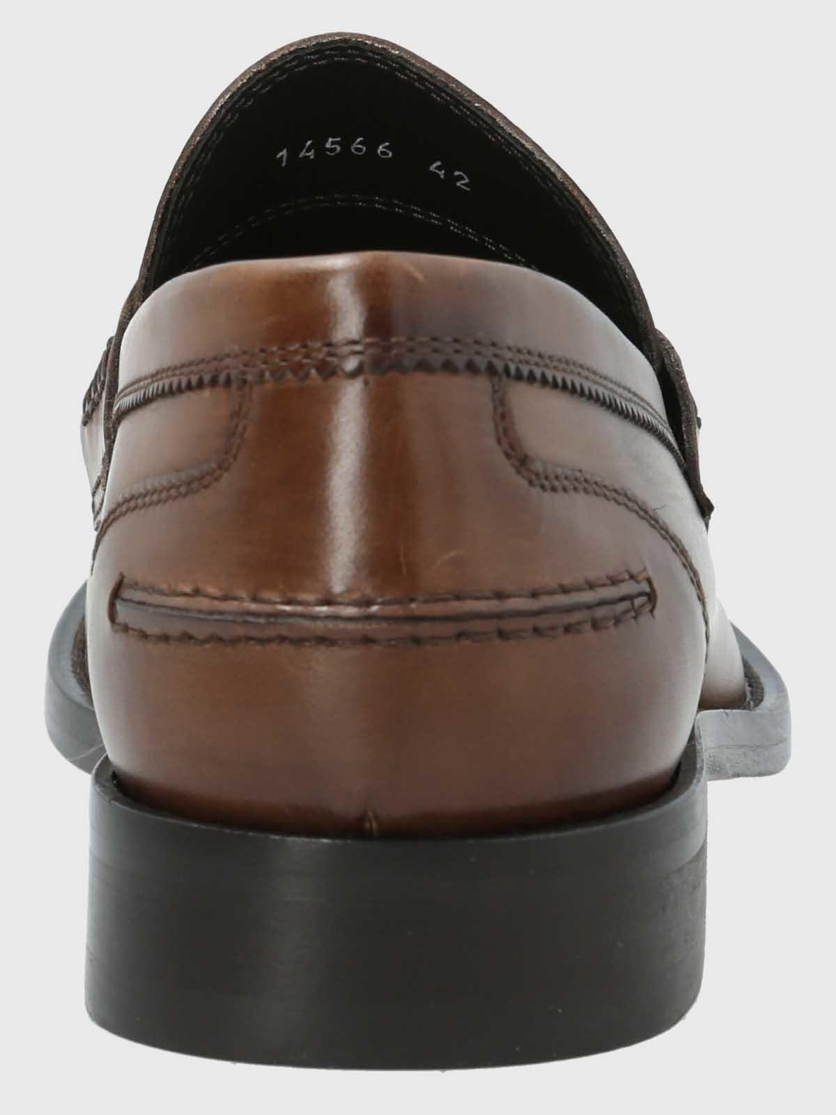 Mocasin Italiano Hombre Cuero Café-6