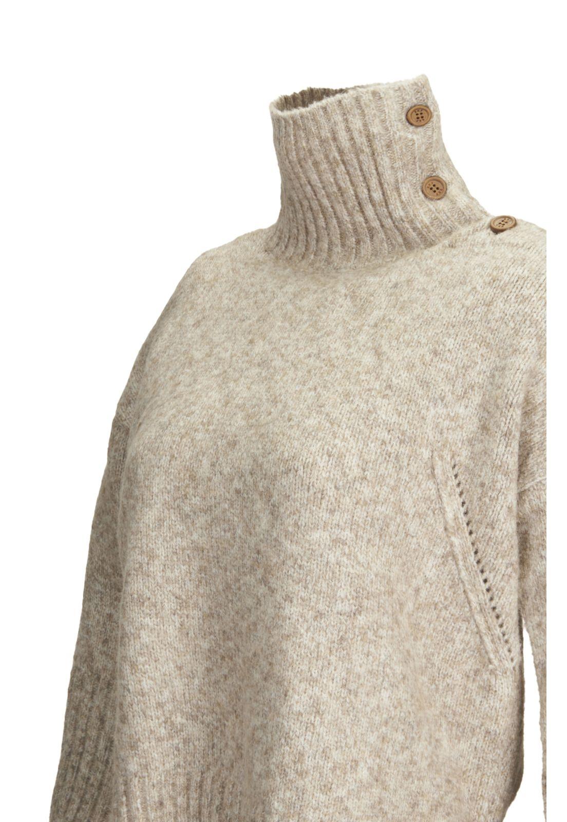Sweater Mujer Elisa Beige-3