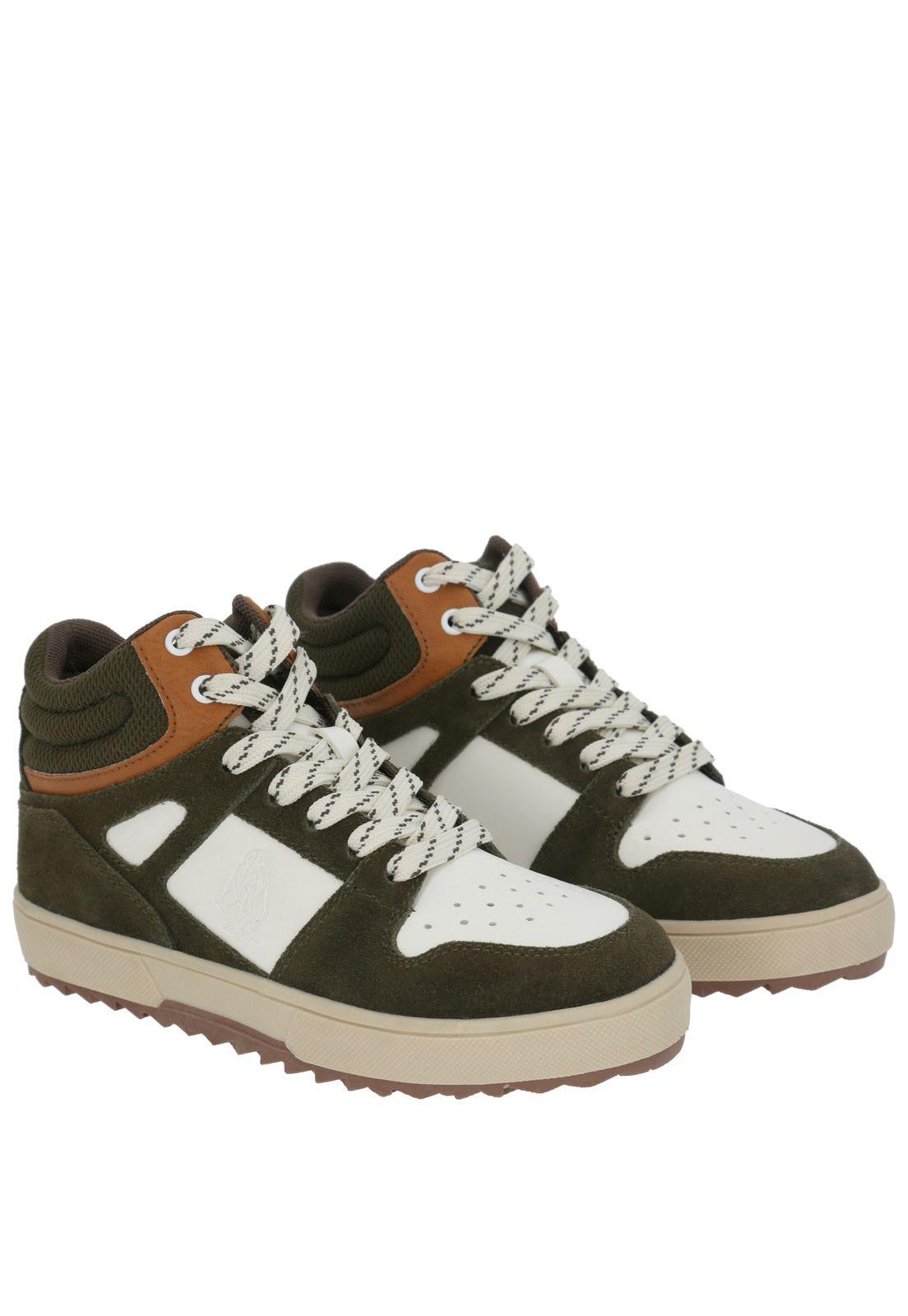 Zapatilla Cuero Niño Moslo Café-7