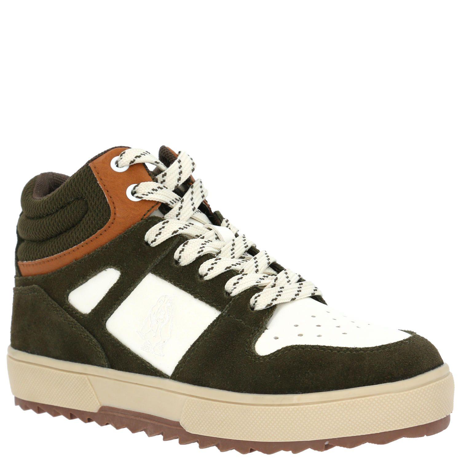 Zapatilla Cuero Niño Moslo Café-0