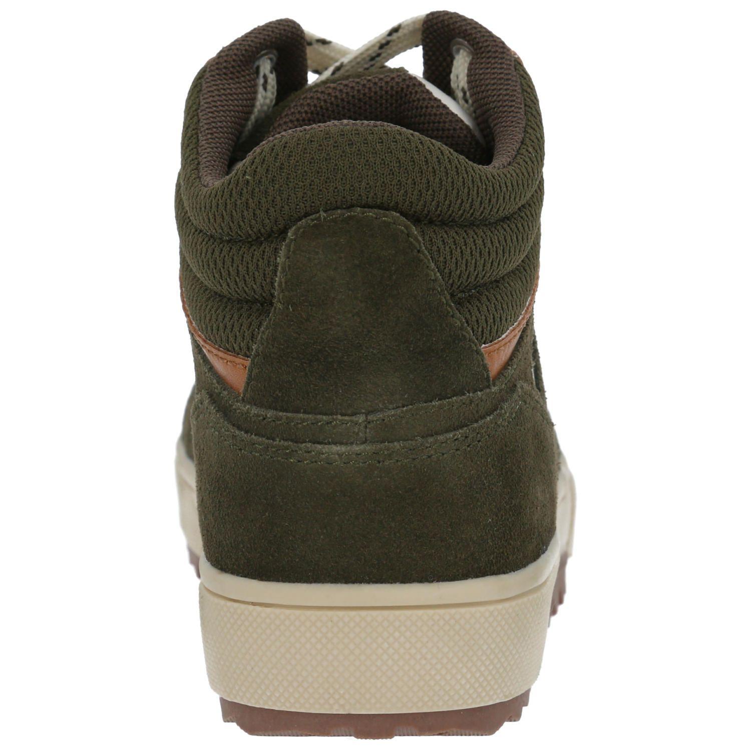 Zapatilla Cuero Niño Moslo Café-6